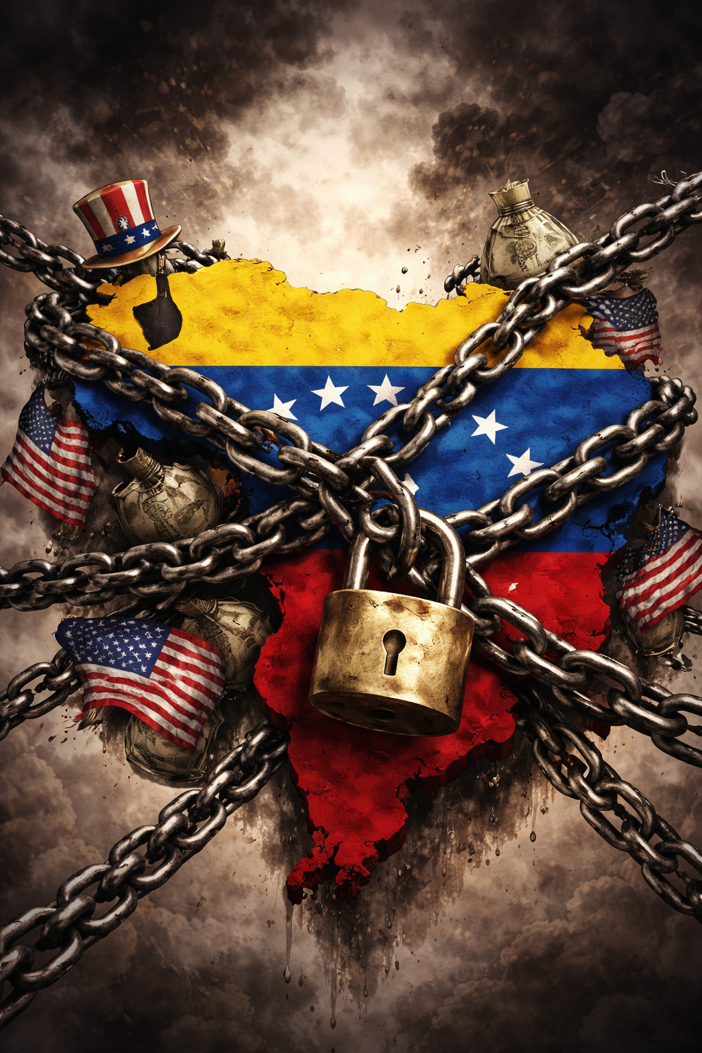 Reconstrução de quê? A Venezuela não foi destruída por dentro, foi estrangulada por fora